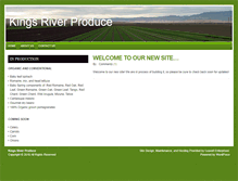 Tablet Screenshot of kingsriverproduce.com